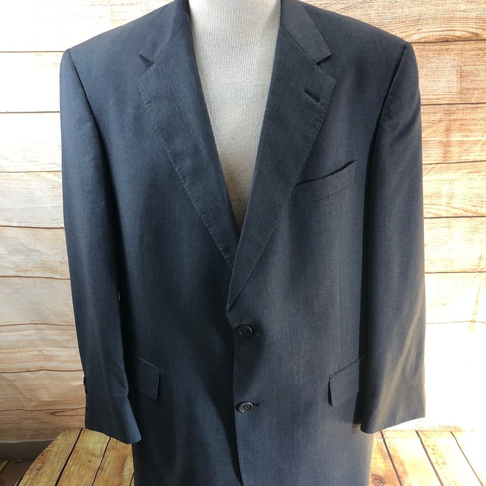 Daniel Cremieux Blazer Loro Piana 44R Gray
